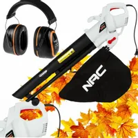 DMUCHAWA ELEKTRYCZNA ODKURZACZ DO LIŚCI ROZDRABNIA