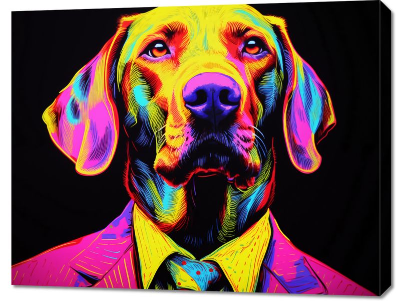 Obraz 90x70cm Barwna Osobowość zdjęcie 1