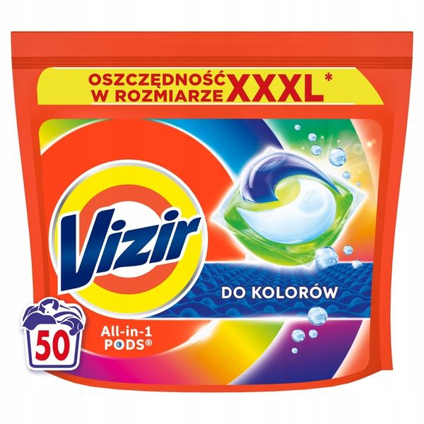 Vizir Kapsułki do Prania Color 50 szt. zdjęcie 1