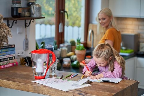 Dzbanek filtrujący Dafi Crystal czerwony +4 filtry na Arena.pl