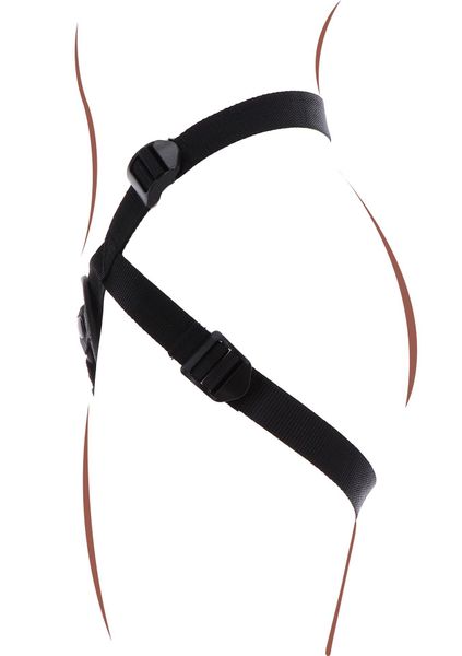 Strap-On Pleasure Harness Black zdjęcie 6