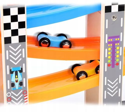 TOR SAMOCHODOWY DUŻY ZJEŻDŻALNIA DLA AUTEK 8szt (W076) na Arena.pl