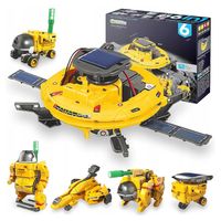 ROBOT SOLARNY 6w1 ZESTAW KONSTRUKCYJNY ZABAWKA STATEK ASTRONAUTA ZI-02-2