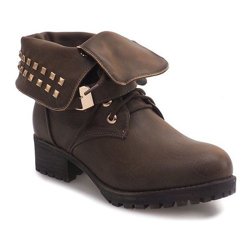 Botki Workery 6616 Khaki r.36 na Arena.pl