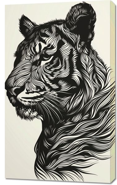 Obraz 60x100cm Tygrysi Gwizd zdjęcie 1