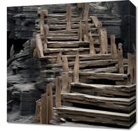 Obraz 50x50cm Schody do Nieznanego