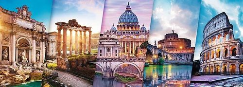 Puzzle 500 elementów Panorama - Podróż do Włoch na Arena.pl