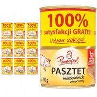 Pamapol Pasztet mazowiecki wieprzowy 390 g x 10 sztuk