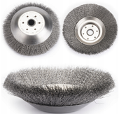 DRUCIAK TARCZA SZCZOTKA DRUCIANA MIĘKKA DO KOSY CHWASTY