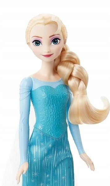DISNEY FROZEN LALKA KSIĘŻNICZKA ELSA księżniczka w błyszczącej sukni zdjęcie 4