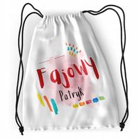 Plecak Dla Patryka Sportowy Szkolny Worek Torba Z Nadrukiem Ze Zdjęciem