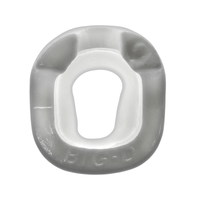 pierścień erekcyjny big-d shaft grip cockring white oxballs