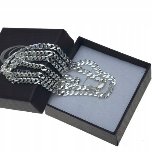 Męski łańcuszek srebrny Pancerka 70cm SREBRO 925 na Arena.pl