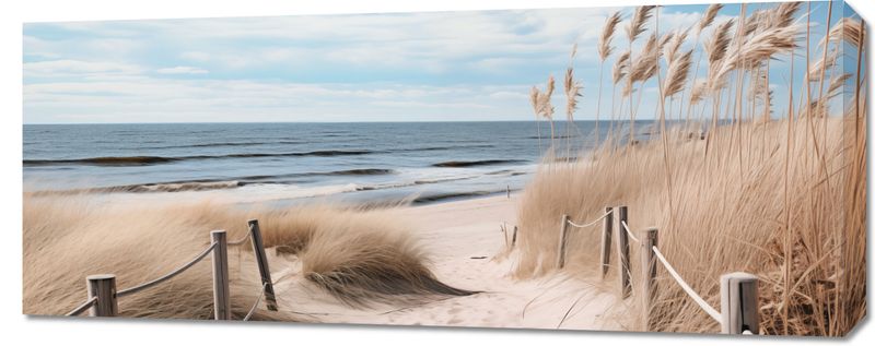 Obraz 100x40cm Nadmorski Most zdjęcie 1