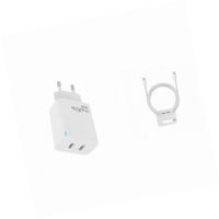 Ładowarka sieciowa GaN 45W dwa USB-C z kabelem do Samsung Galaxy A13 5G