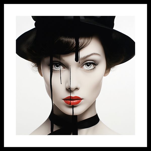 Plakat 30x30cm Atramentowa Aura zdjęcie 3
