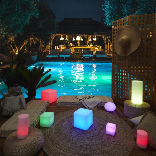 Lampa podłogowa Colorfull Cube 25cm na Arena.pl