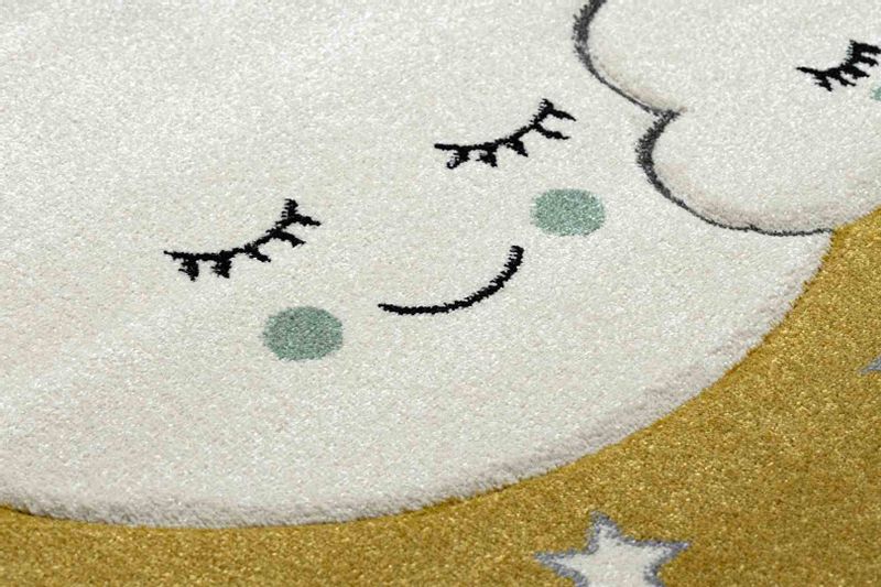 RUG/LU/TINIES/MOON/MUSTARD/140x190 zdjęcie 3