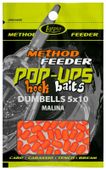 Przynęta kulki pływające Lorpio 5x10 Pop Up Dumbells 15g Malina