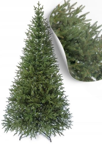 Choinka Sztuczna Świerk Natura 3D – FULL PE PREMIUM 100 cm jak Żywa 100% PE na Arena.pl