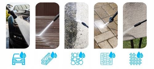 MYJKA CIŚNIENIOWA 2000W 230BAR ALUMINIOWA POMPA SZCZOTKA T-RACER WĄŻ na Arena.pl