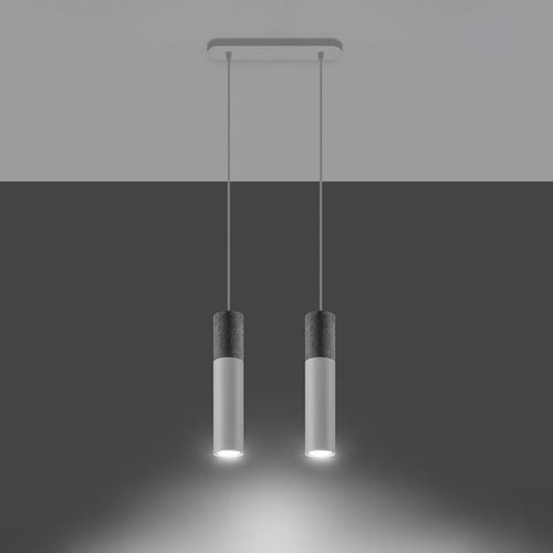 Lampa wisząca BORGIO 2 biały na Arena.pl