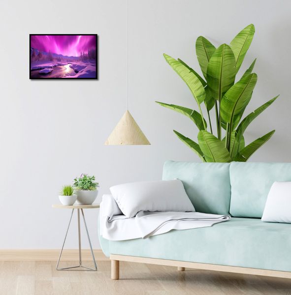 Plakat 45x30cm Aurora Nad Niebiem zdjęcie 4