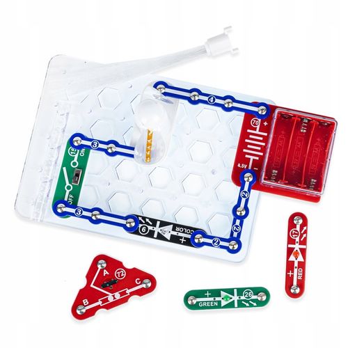 LABORATORIUM ELEKTRONIKI MAŁY ELEKTRONIK ZABAWA NAUKOWA - ZESTAW DLA DZIECI na Arena.pl