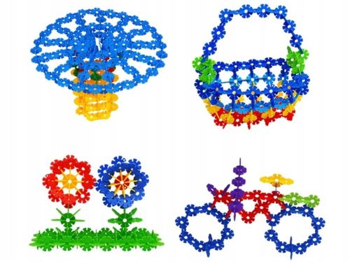 Klocki Konstrukcyjne Rzepy Płatki Śniegu 2500 elem na Arena.pl