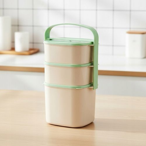 Menażka OBIADOWA 3-poziomowa piętrowa do przenoszenia żywności obiadów na Arena.pl