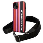 Etui Karl Lagerfeld do iPhone 15, iPhone 14, iPhone 13, Różowy