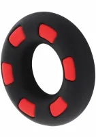 hidden desire super stud c-ring silikonowy pierścień z wypustkami e