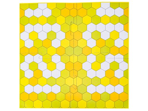 Edukacyjna gra logiczna "Six Sub Array", Układanka Plaster miodu, Klocki na Arena.pl