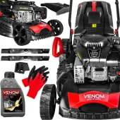 KOSIARKA SPALINOWA BESTIA DO WYSOKIEJ TRAWY NAPĘD TURBO 8,5KM LONCIN 9W1 XL