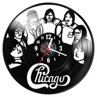 Zegar ścienny z płyty winylowej Chicago 1833.14