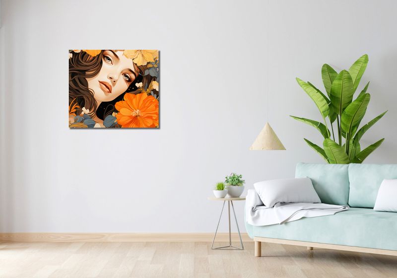 Obraz 70x60cm Kwiatowa Esencja zdjęcie 2