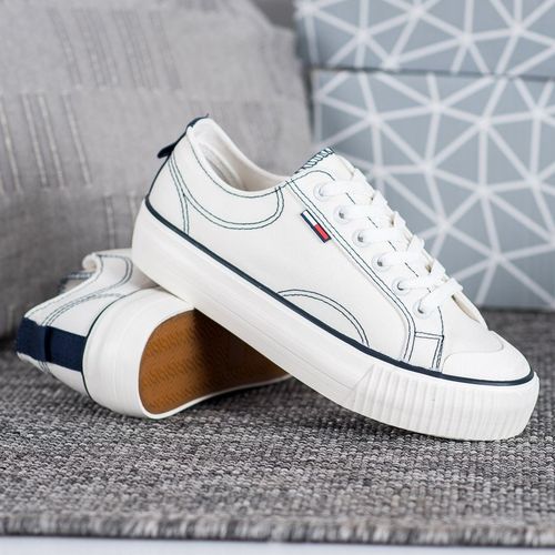 Białe Trampki Na Platformie r.37 na Arena.pl