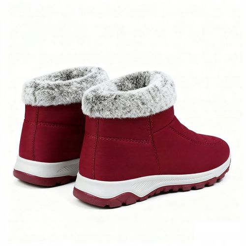 Moda lekkie ocieplane buty damska Sniegowce zimowe buty antypoślizgowy na Arena.pl
