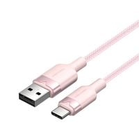 kabel usb 2.0 a do usb-c 3a vention ctnph 2m (różowy)
