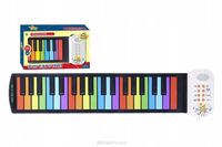 178108 PIANINKO ZWIJANE KOLOROWE KEYBOARD ORGANY ARTYK