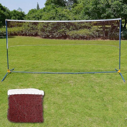 Siatka do gry w badmintona 6m długa mocna profesjonalnych amatorskich meczy na Arena.pl