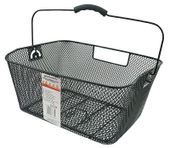 Koszyk na rower metalowy tylny na bagażnik