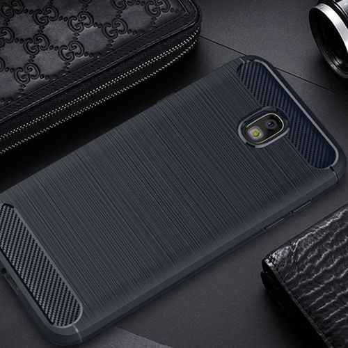 Carbon Case Etui Samsung Galaxy J7 2017 niebieski na Arena.pl