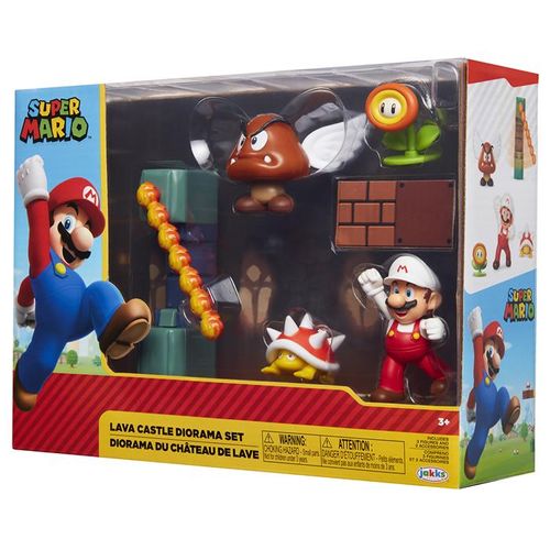 400154 Super Mario Lava Castle zestaw - Dostępność po 26/08 na Arena.pl