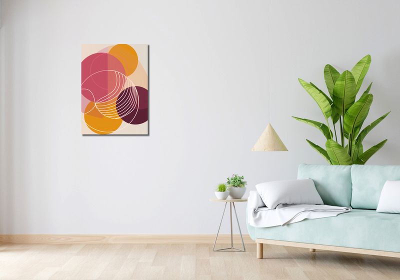 Obraz 50x70cm Przenikanie Ciepła zdjęcie 2