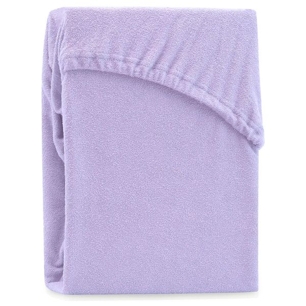 Prześcierdło Frotte AmeliaHome RUBY LILAC36 80-90x200+30 zdjęcie 2