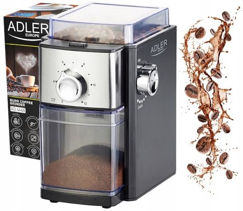 Młynek żarnowy do kawy elektryczny Regulacja grubości mielenia na Arena.pl