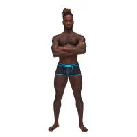 male power casanova mini short uplift męskie szorty czarne l