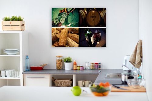 Deco Panel, Wino i winogrona 90x60 na Arena.pl