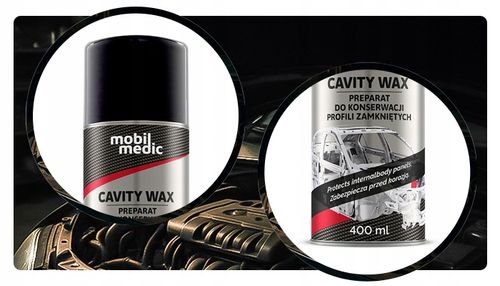 ŚRODEK DO KONSERWACJI PROFILI ZAMKNIĘTYCH MOBIL MEDIC NA BAZIE WOSKU 400 ml na Arena.pl